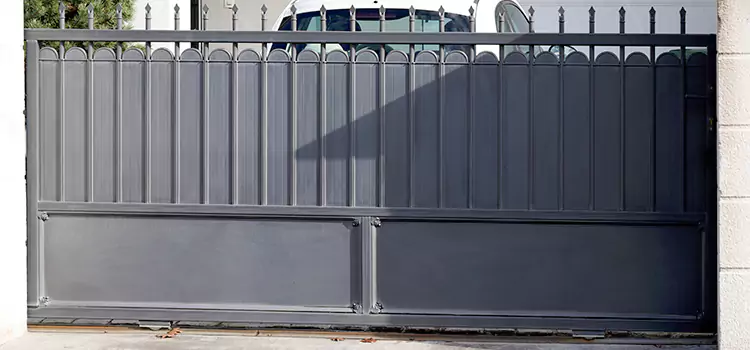 Metal Driveway Gate Installation Montgomery